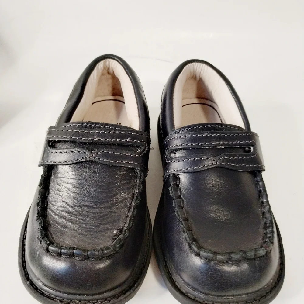 PEDIPED FLEX Fix System toddler Loafer 5.5 Black‎